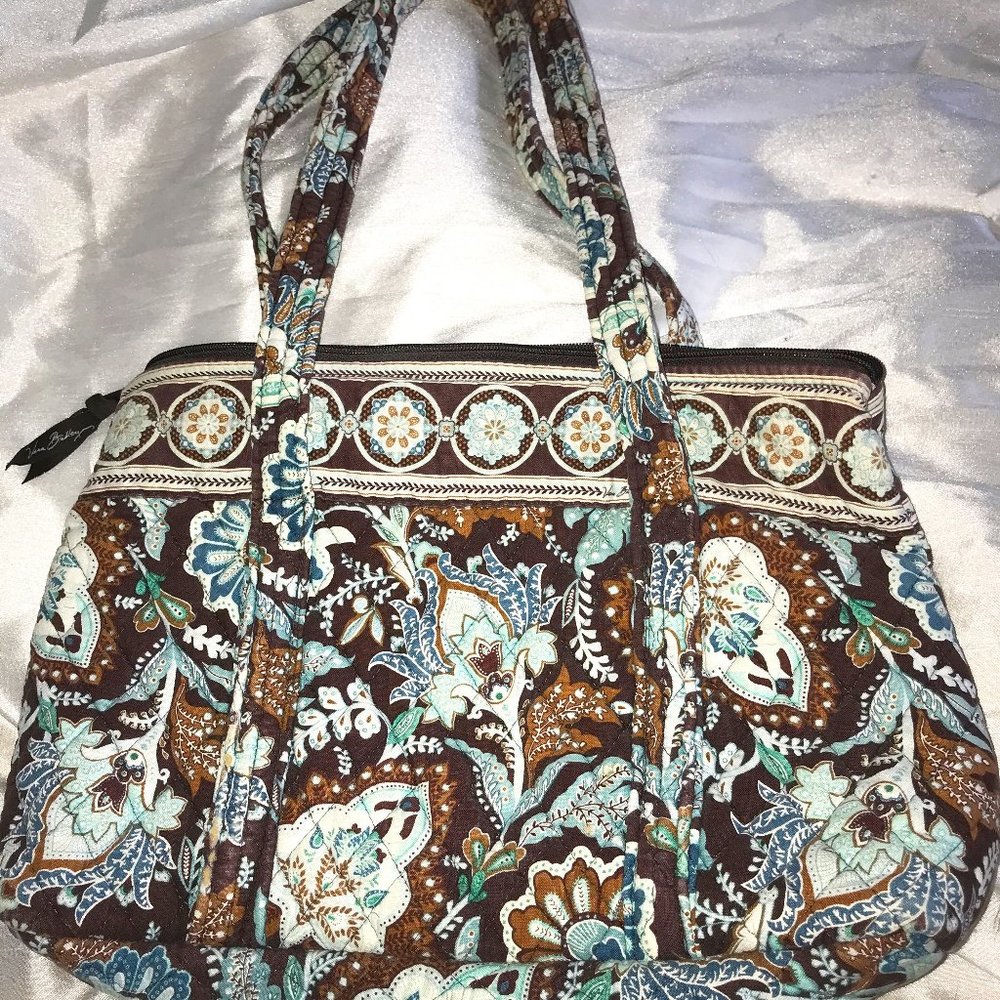 Vera Bradley satchel purse Large with pockets and